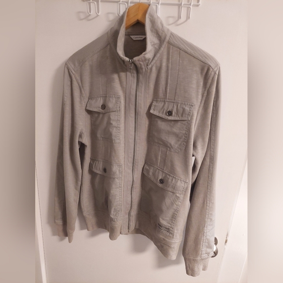 Calvin Klein Other - 100% Cotton Calvin Klein Men's Gray Jacket